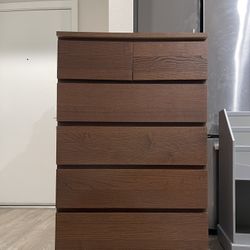 IKEA Malm 6 Drawer Dresser Or Chest 
