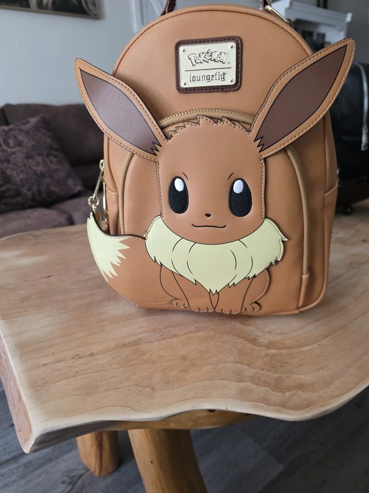 Eevee Pokémon Loungefly Backpack/ Purse