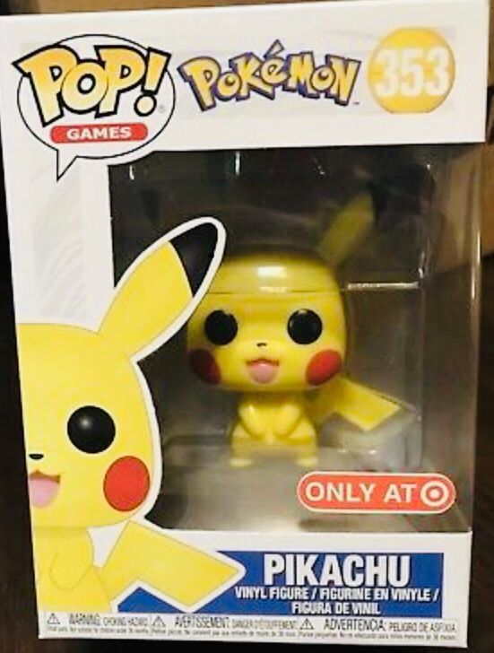 Funko Pop Pikachu Pokemon Target Exclusive 375 Tall