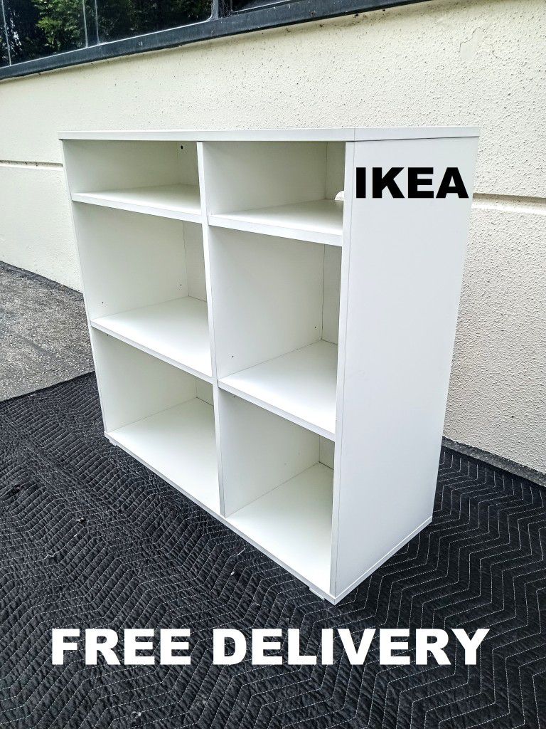 Free Delivery - IKEA shelf 6 cube cabinet organizer storage rack shelves shelving unit stand