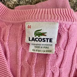 Womens Lacoste Sweater