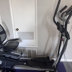 Pro Form Elliptical And Recumbent Bike