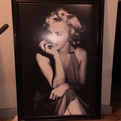 Two Different Marilyn Monroe Poster Portraits