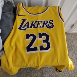 Lakers NBA jersey XXL 