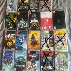 Nintendo Switch Game Lot. 
