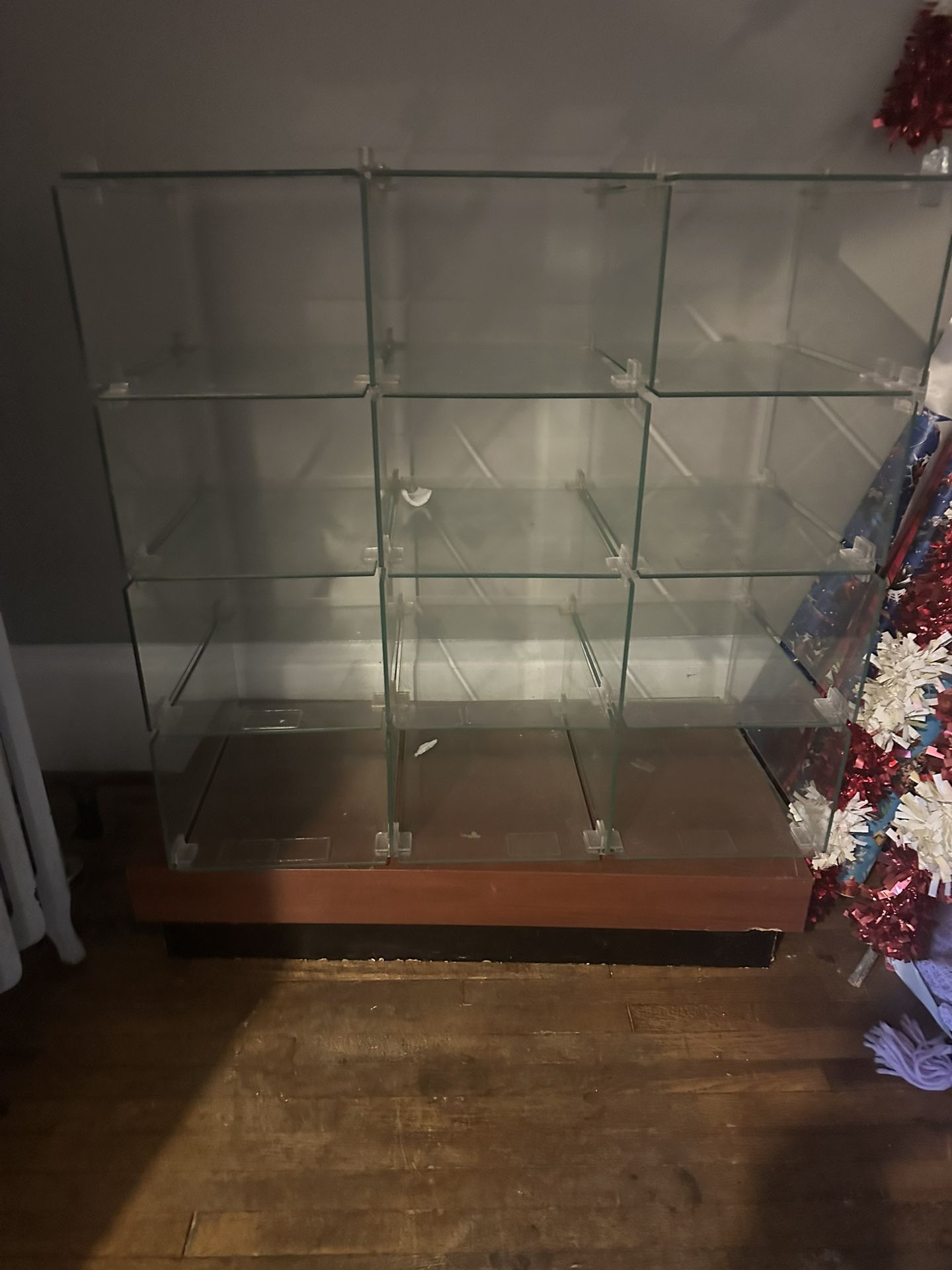 Glass Shelf Plus Boxes Of Extra Glass Heavy Duty