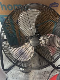 Big Fan and EXCELLENT Dehumidifier USED ONCE!