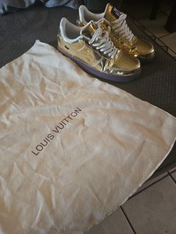 Air Force 1's Louis Vuitton Gold