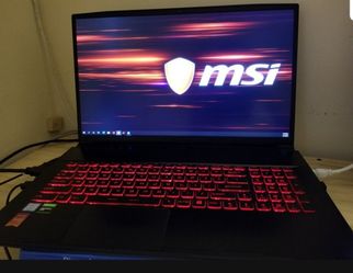 MSI 17.3" Intel i7 Core,  Gtx 1650 Gaming Laptop, Not Working 