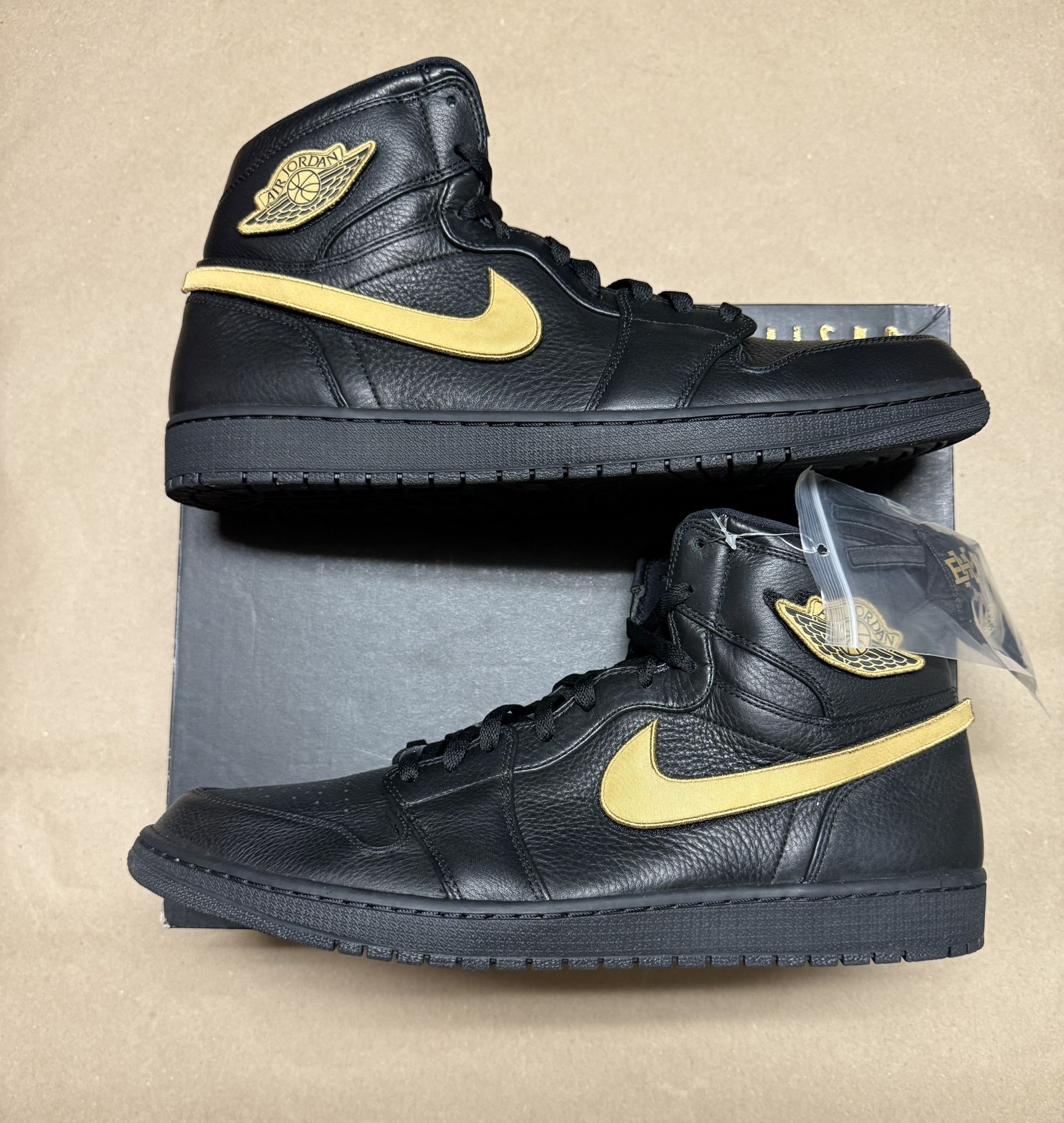 Nike Air Jordan 1 Retro High BHM Mens size 18 Rare NEW!