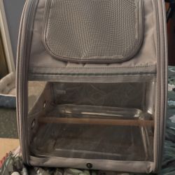 Parrot/bird transporting backpack