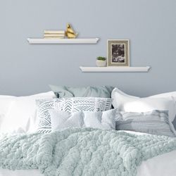 2 Pieces Floating Wall Shelves 