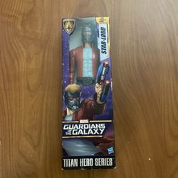 Guardians Of The Galaxy Titan Hero Series 12” Star Lord Action Figure NIB