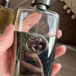 Selling Gucci Guilty Pour Homme Eau de Toilette – 3.0 oz / 90ml, about half full