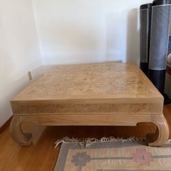 Solid Wood Coffee Table 
