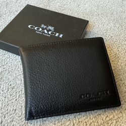 Coach Men’s Bifold Wallet 