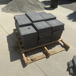 Black Pavers 12x12