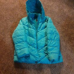 BRAND NEW, NEVER Worn Faded Glory Rain Jacket. Size 1X (16)