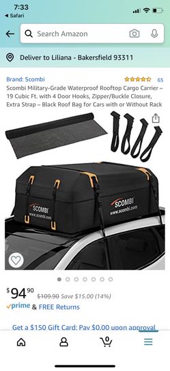 Scombi Rooftop Travel Bag