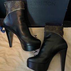 Louis Vuitton Platform Ankle Boots