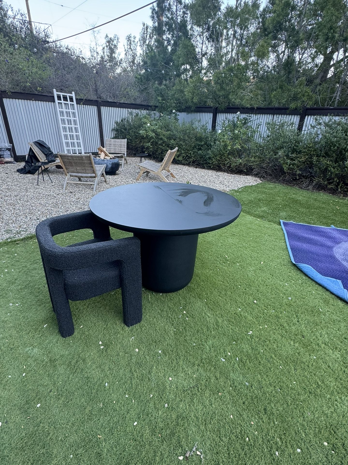 CB2 Table And 4chairs (inside Dining Table)