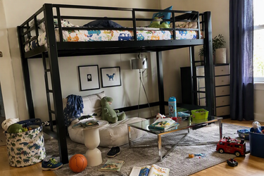 Full Loft Bed + Mattress - Excellent Condition - $200 OBO