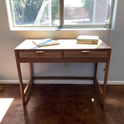 DESK - Boho Rattan Style