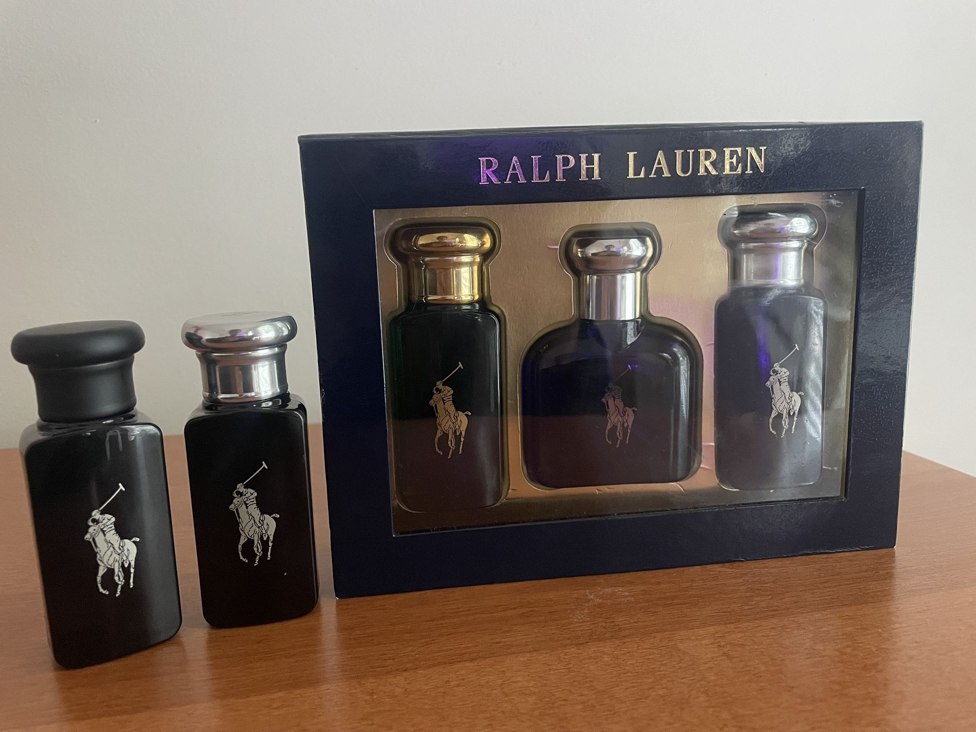 3 Case of Polo Ralph Lauren Cologne - With 2 additional colognes