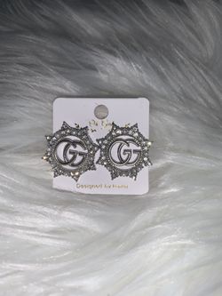 Designer Brand Logo Fashion Earrings 
