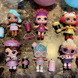 LOL Glitter Surprise dolls bundle