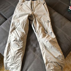 Beige Orage Ski/Snow Pants - Small