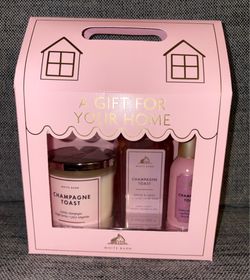 Bath & body works champagne toast - candle / hand soap/ room spray