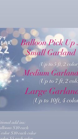 New Year Garland Decor 