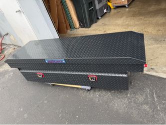 WEATHER GUARD 127-6-04 SADDLE BOX, Crossover;  Gunmetal Gray; Aluminum; 20 In Length x 72 In Width x 18 In Height