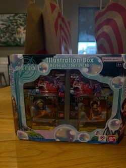 One Piece Card Game Illustration Box Rayleigh/Shakuyaku