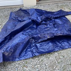 Blue/gray Tarp   96"x110"