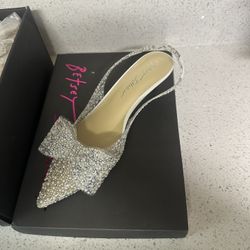 Betsey Johnson Lilla Heel Size 7.5 New In Box 
