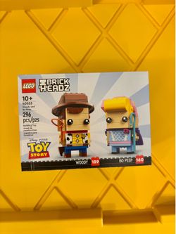 Lego Woody and Bo Peep Brickheadz
