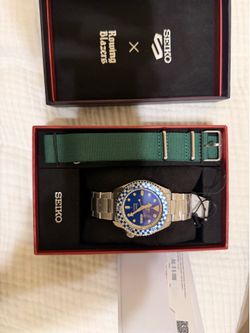 Seiko 5 Sports x Rowing Blazers Blue Limited Edition – New Full Set