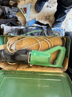 Old School Electric Corded Hitachi Sawzall