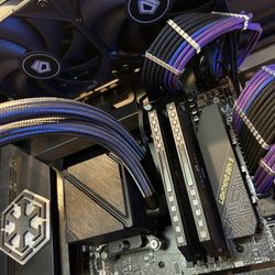 The ultimate barebones computer!! MSI X670e ACE 7950x 32GB DOMINATOR C30 2TB Sabrent