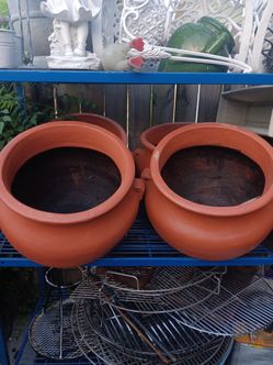 Large Heavy  Duty Terracotta Planter Pots