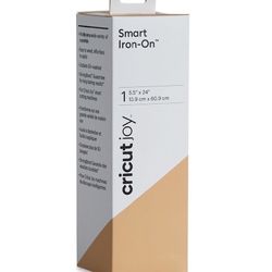 Cricut Joy™ 5.5" x 24" Smart Iron On Roll In Parchment NEW!! NIB