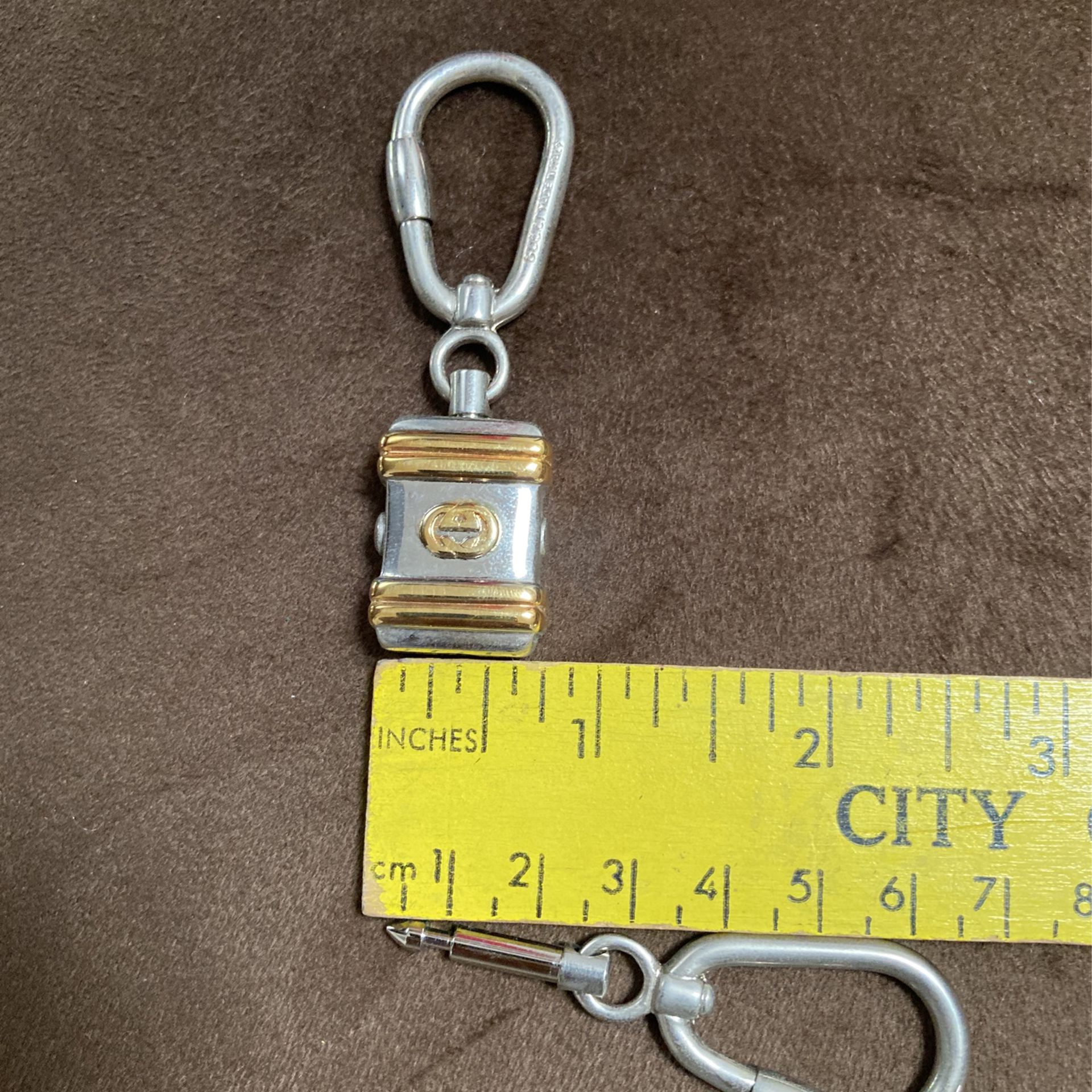 GUCCI Double Key Ring/vintage Gucci/gucci Small Accessory/made