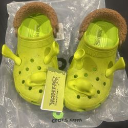 Shrek Crocs Sz 10M