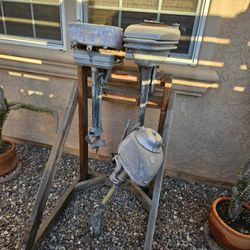 VINTAGE OUTBOARD MOTORS Yard ART