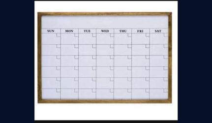 dry erase calendar