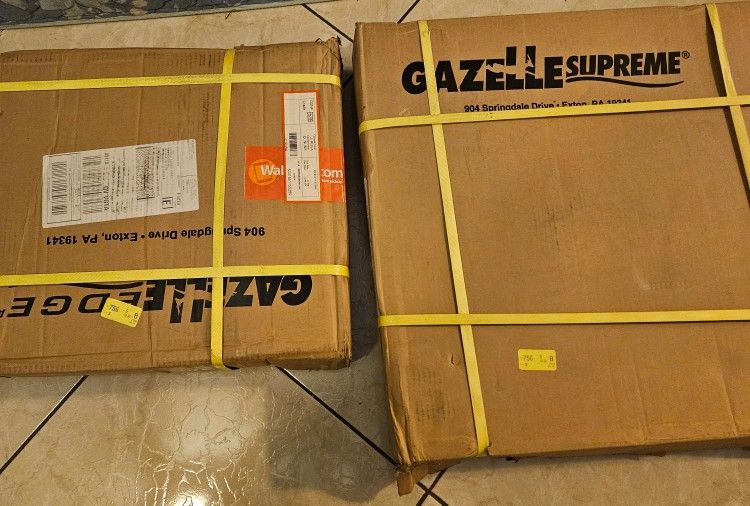 2 New Gazelle workout machines. Supreme and Edge
