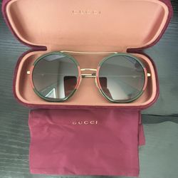 GUCCI round Sunglasses 