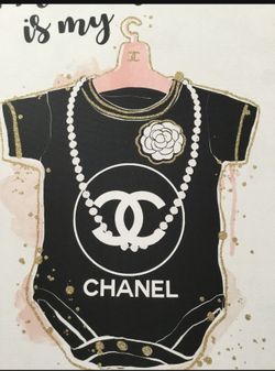 Brand New Fashionista Nursery Canvas Decorations